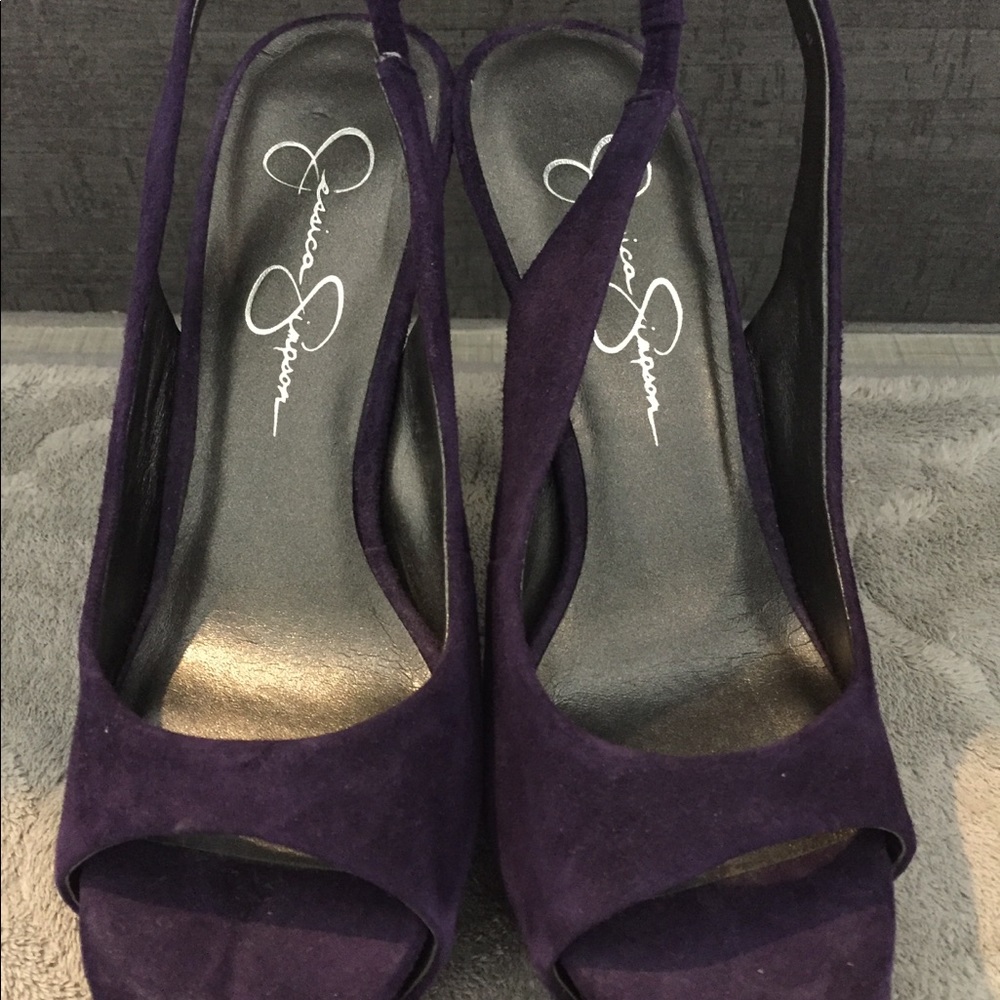 Jessica Simpson platform heels